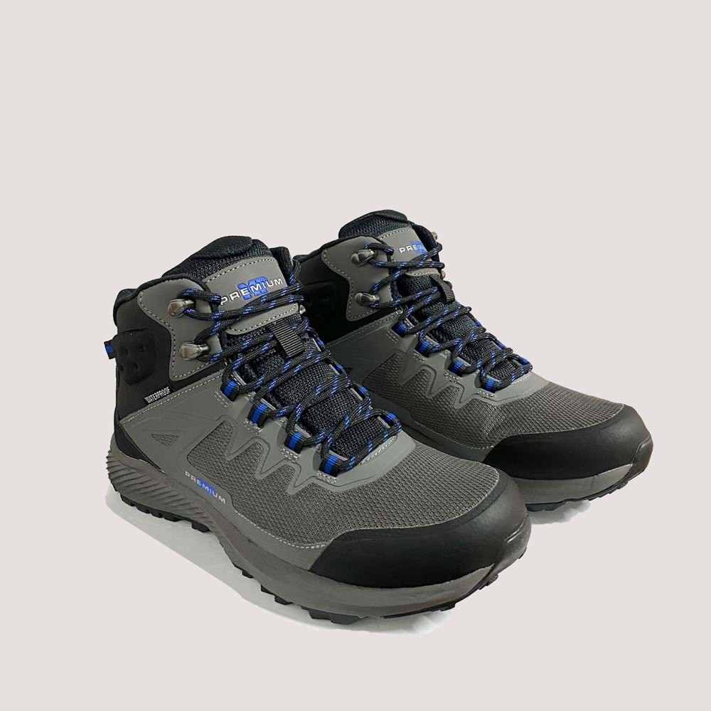 Erkek Trekking Waterproof Bot 1800 - Füme - 42