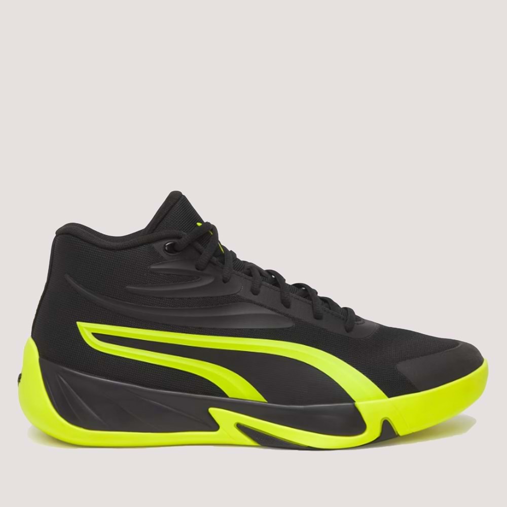 Court Pro Unisex Basketbol Ayakkabısı - Siyah-Yeşil - 37