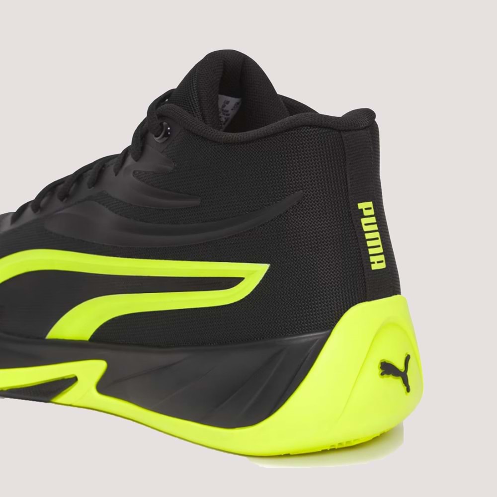 Court Pro Unisex Basketbol Ayakkabısı - Siyah-Yeşil - 37