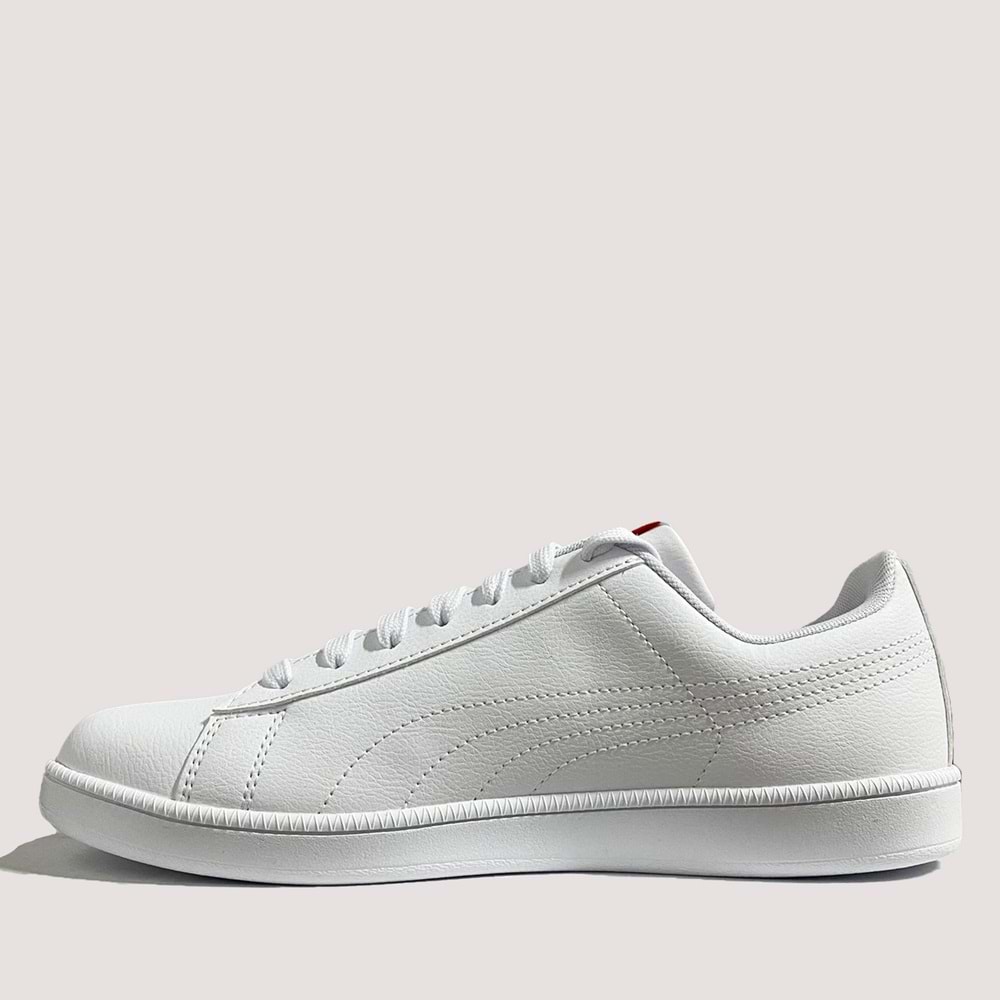Puma Up Erkek Spor Ayakkabı 372605 50 - Beyaz-Turuncu - 42,5