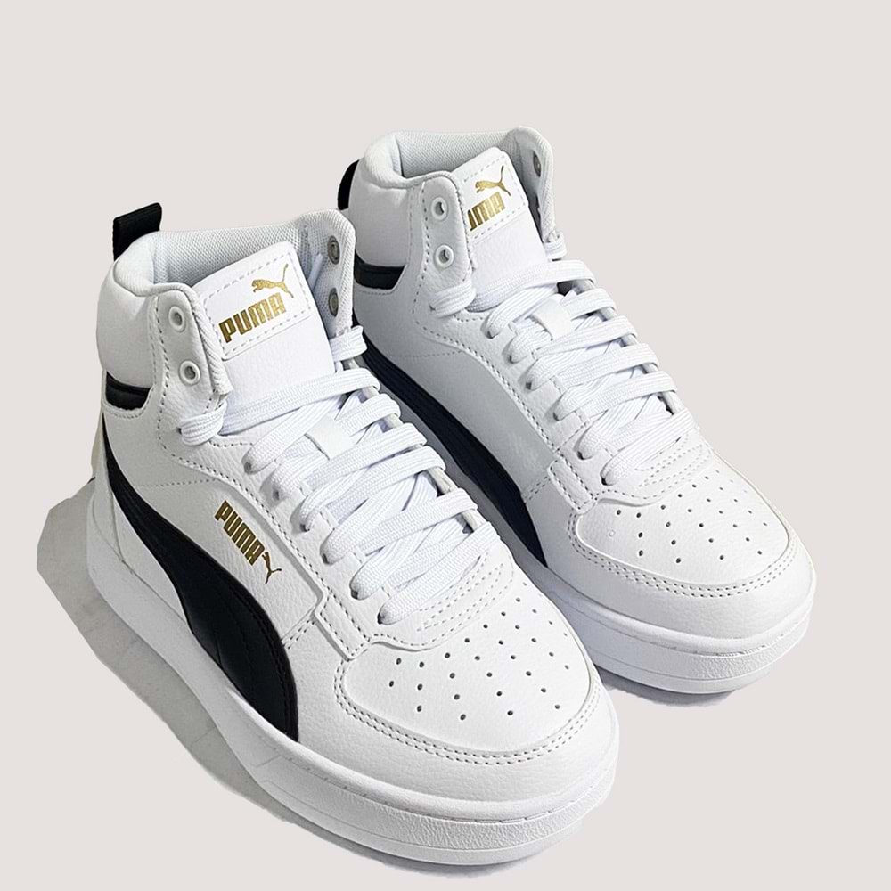 Caven 2.0 Mid Erkek Spor Ayakkabı 392291 - Beyaz-Siyah - 42