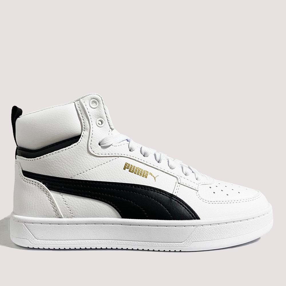 Caven 2.0 Mid Unisex Spor Ayakkabı 392291 - Beyaz-Siyah - 38,5