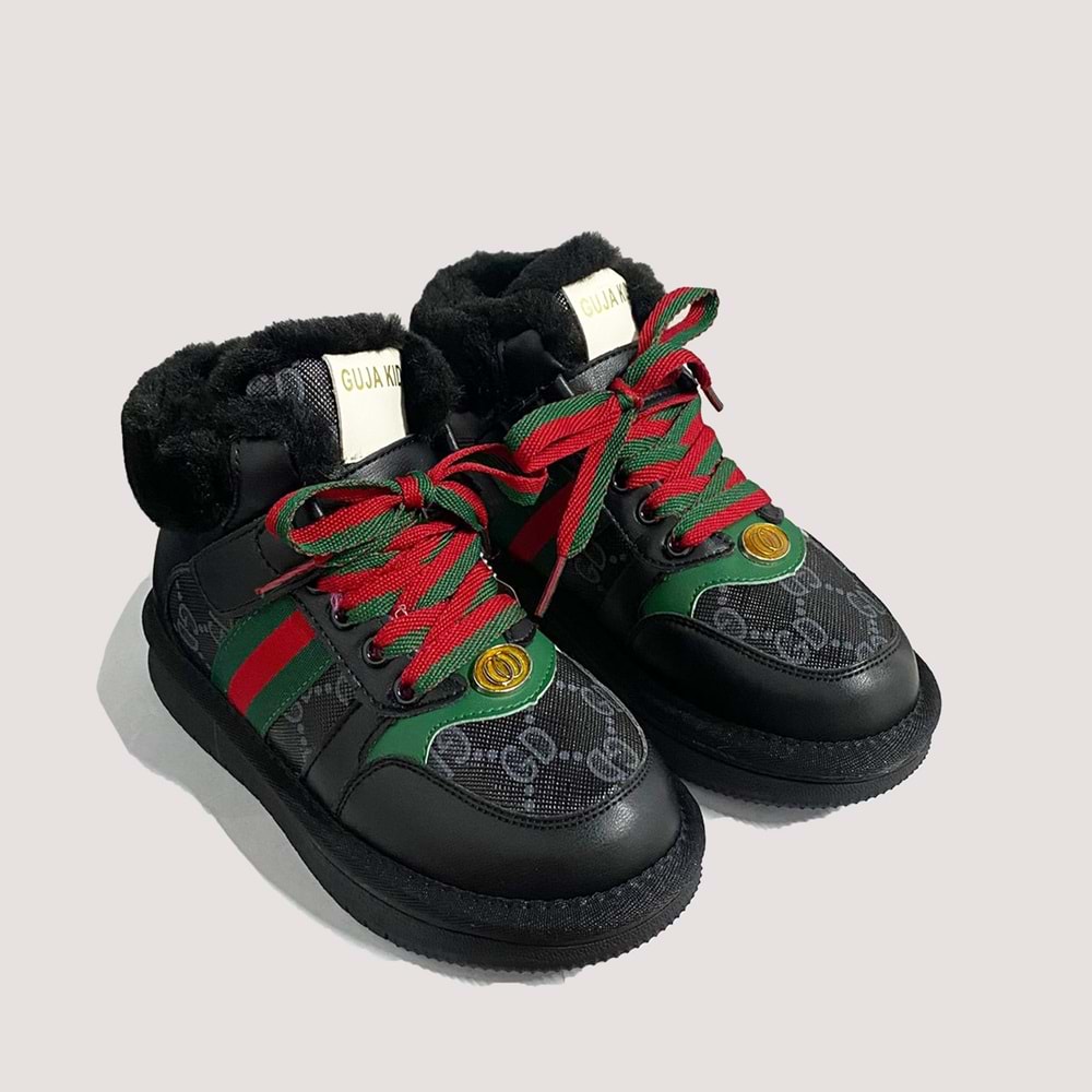 Çocuk Casual Bot 24K661 - Siyah - 34