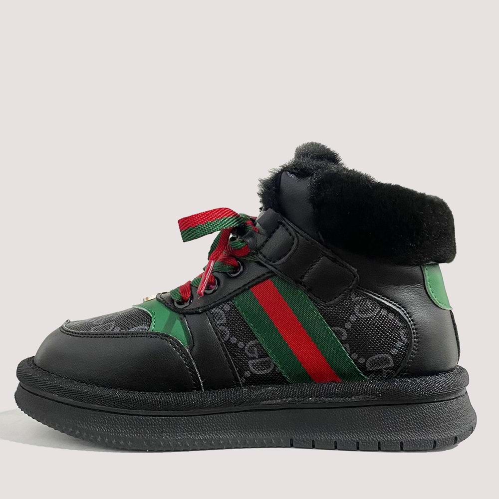 Çocuk Casual Bot 24K661 - Siyah - 36