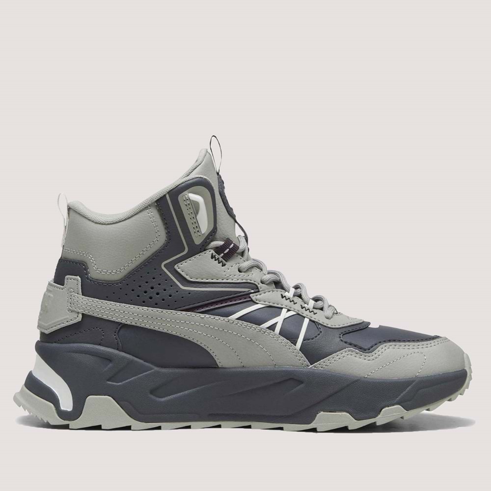 Puma Trinity Mid Hybrid L Unisex Spor Ayakkabı 393985 - Gri - 37,5