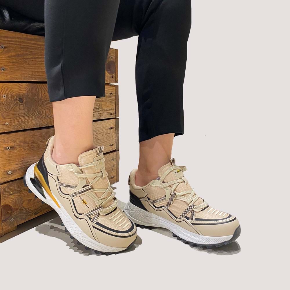 Unisex Trekking Spor Ayakkabı 242-1825 - Bej - 38