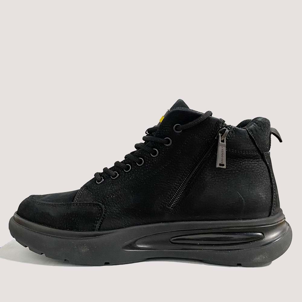 Erkek Deri Casual Bot 250114 - Siyah - 40