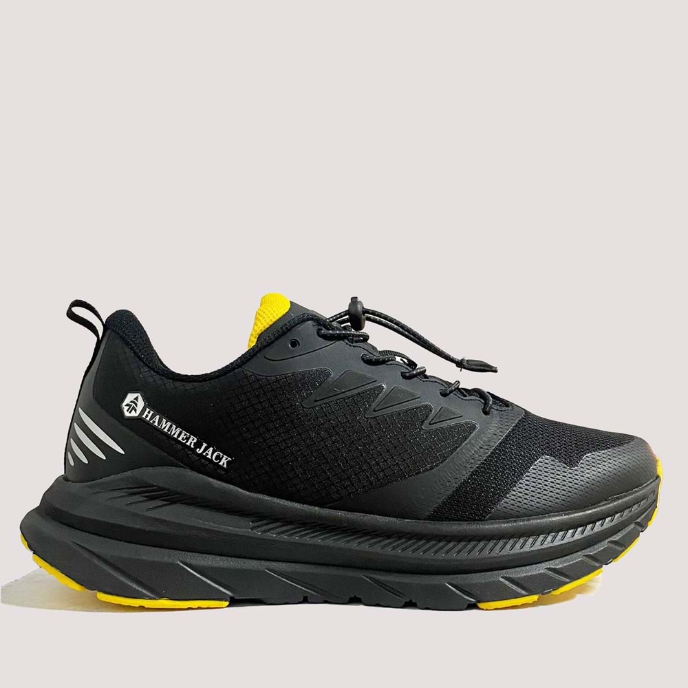 Unisex Bağcıksız Spor Ayakkabı 24801 - Siyah - 40