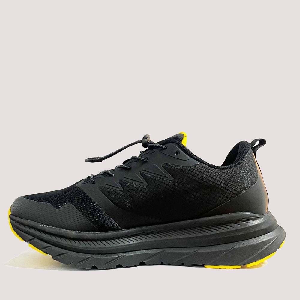 Unisex Bağcıksız Spor Ayakkabı 24801 - Siyah - 40
