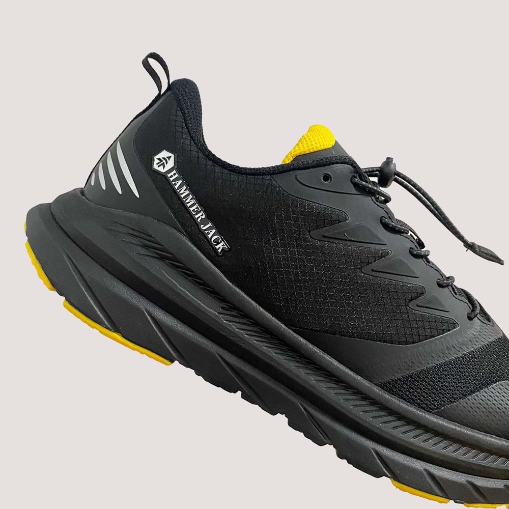 Unisex Bağcıksız Spor Ayakkabı 24801 - Siyah - 40