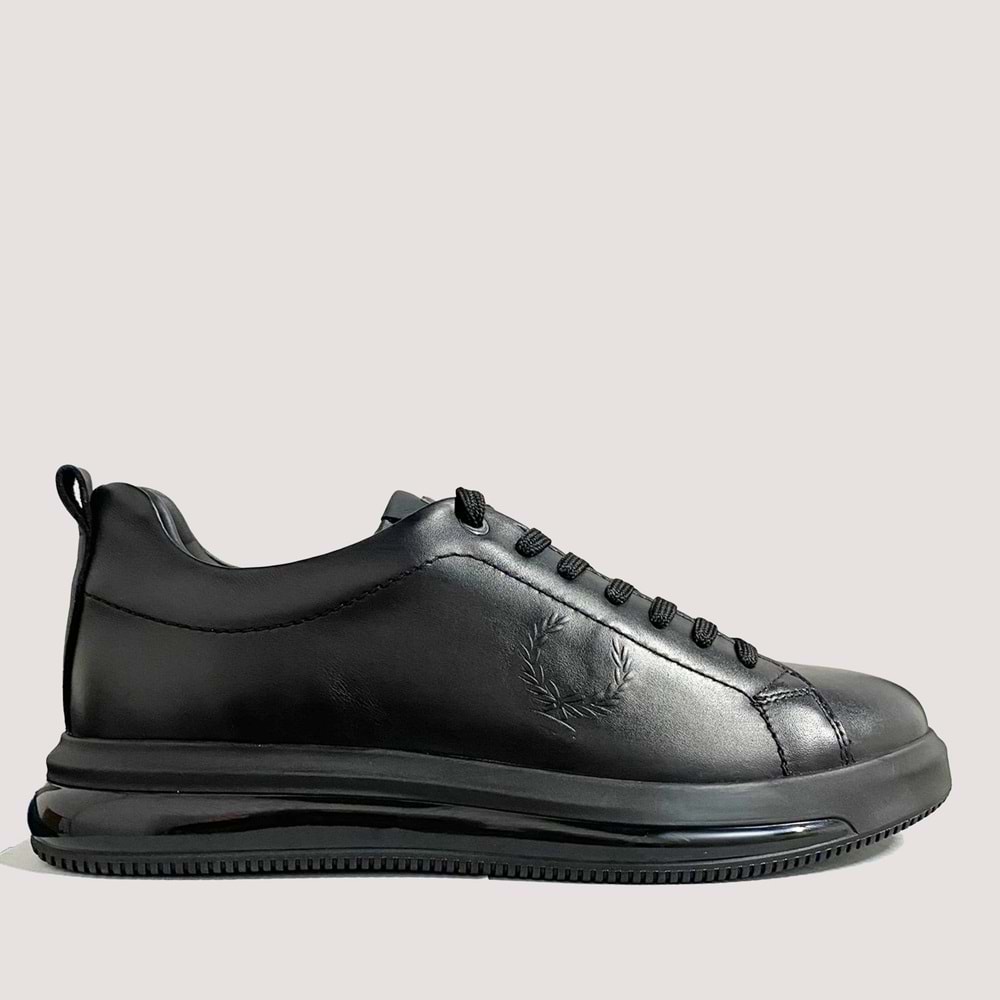 Erkek Deri Air Casual Ayakkabı 20171 - Siyah - 43