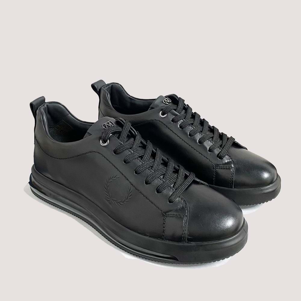 Erkek Deri Air Casual Ayakkabı 20171 - Siyah - 43