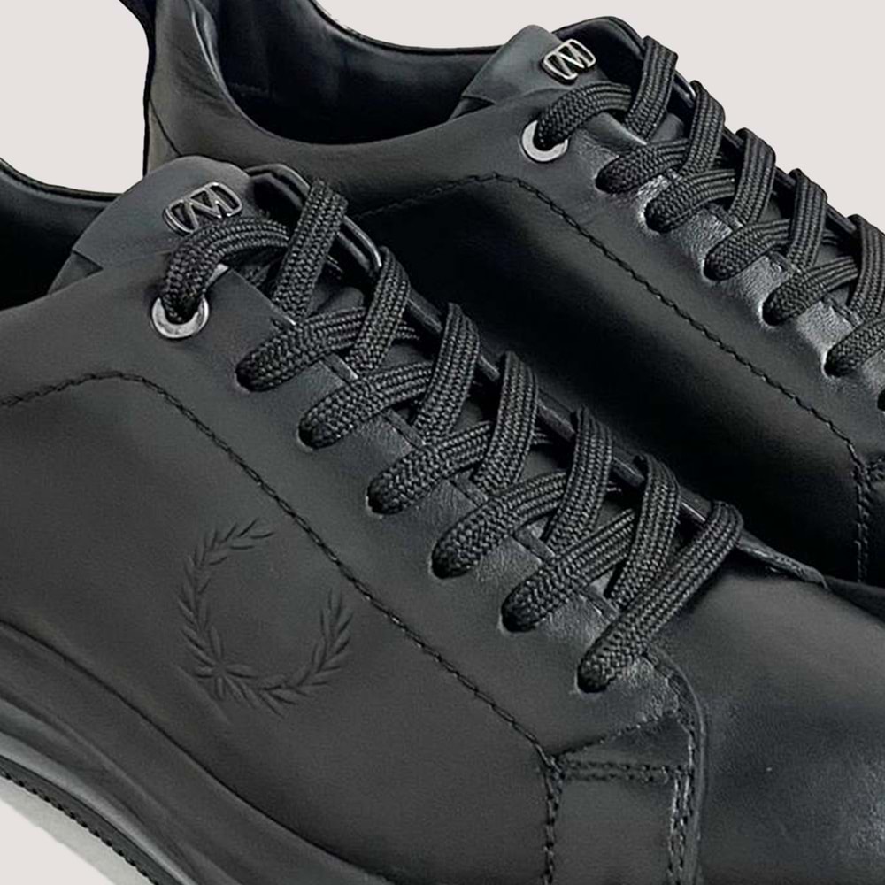 Erkek Deri Air Casual Ayakkabı 20171 - Siyah - 43