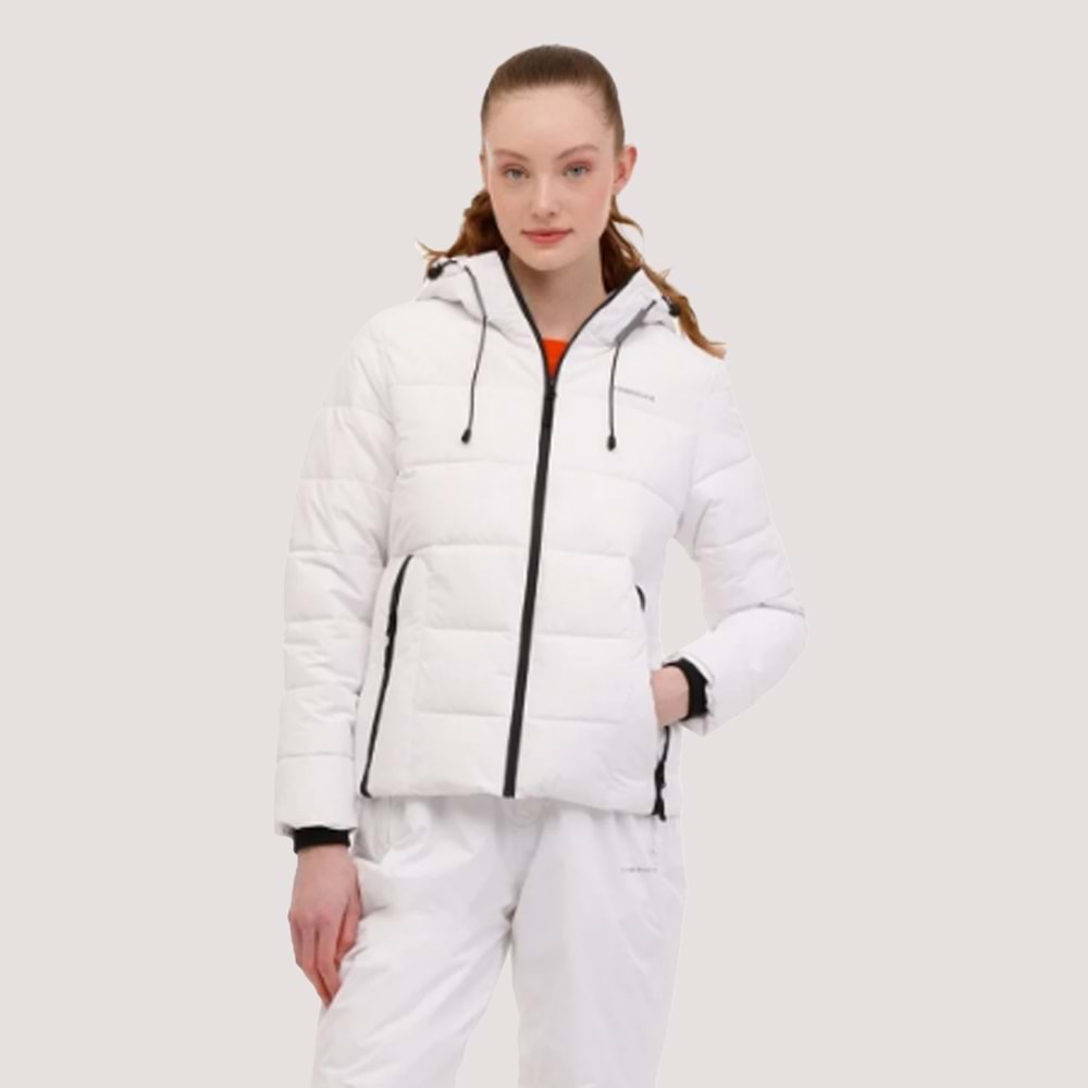 Kadın WL Apreski 2SN31 Water Repellent Mont - Beyaz - XS