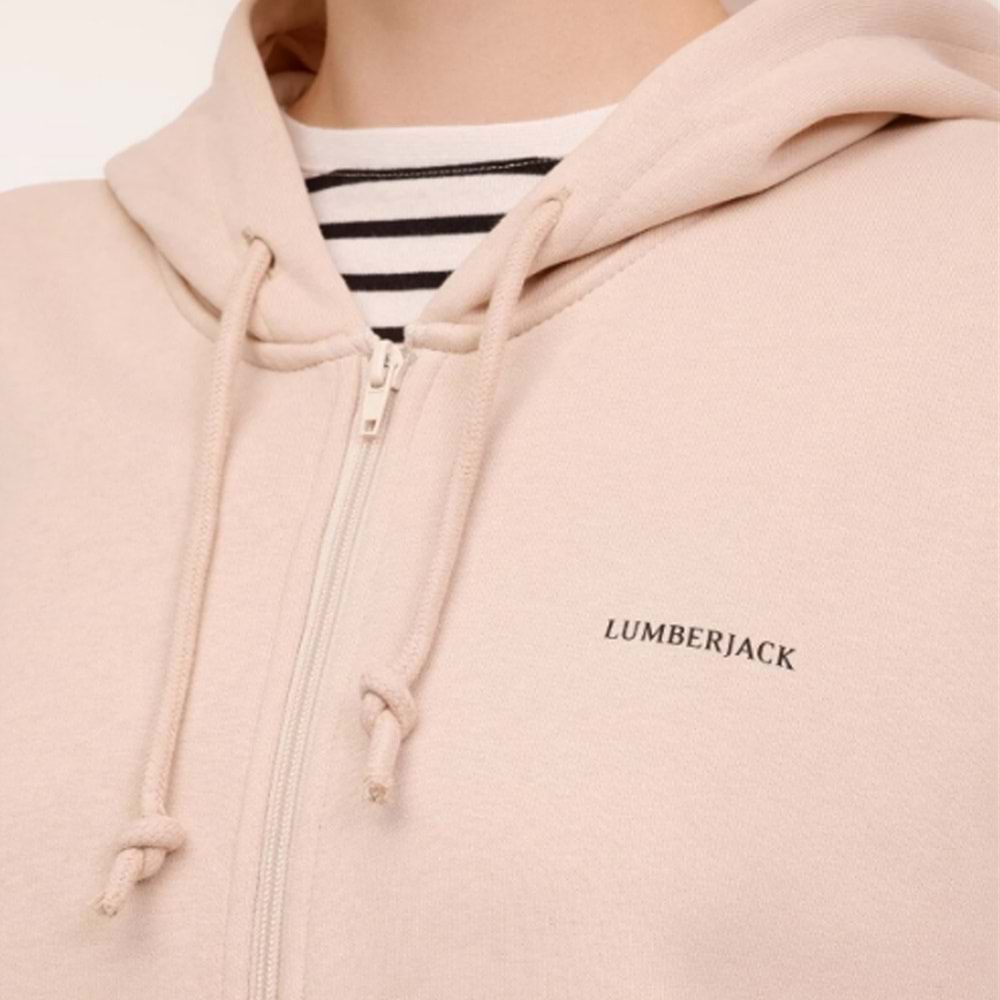 Kadın Fermuarlı Eşofman Üstü Marcia 18SSB502 - Bej - S/M