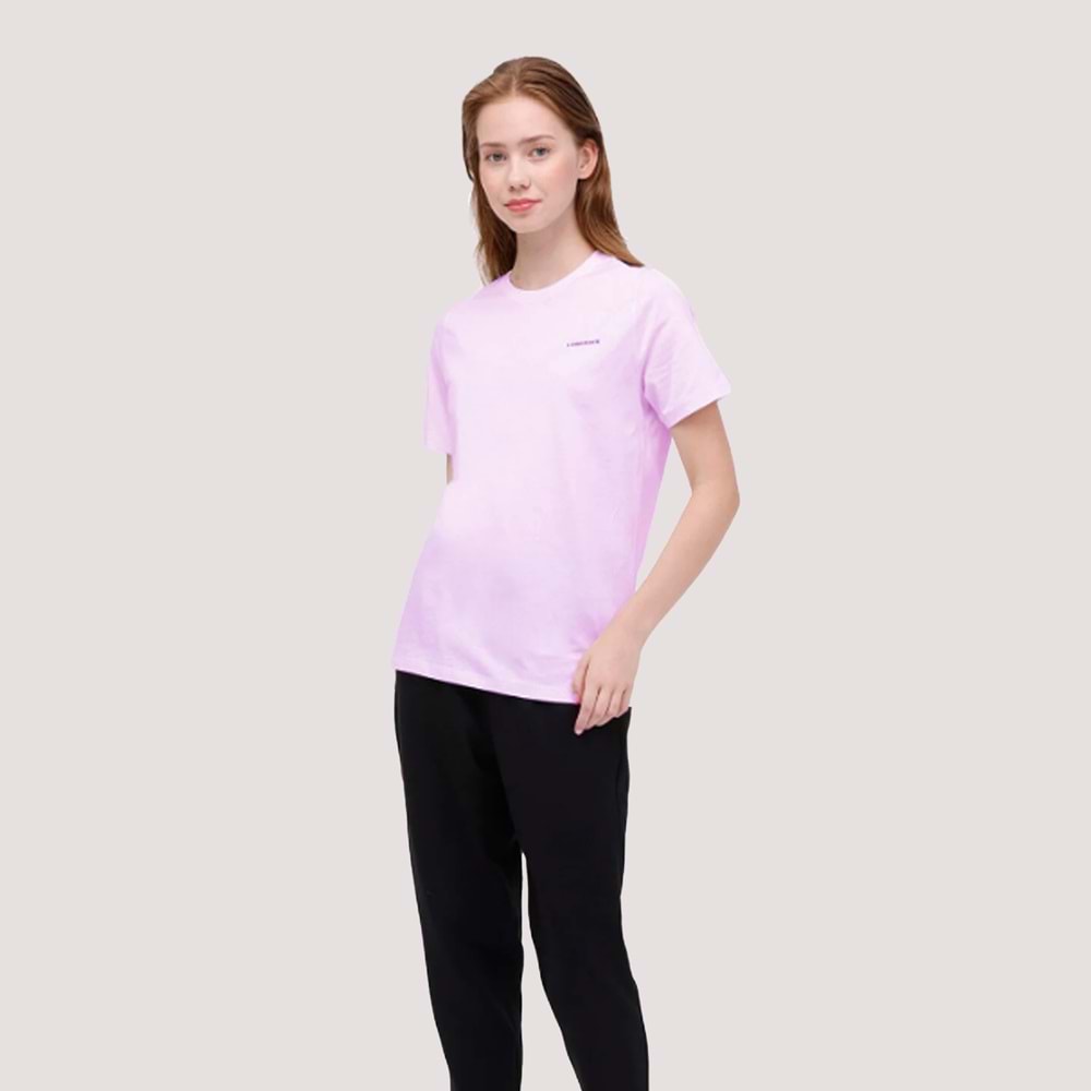 Kadın WB C Neck Tshirt - Lila - S