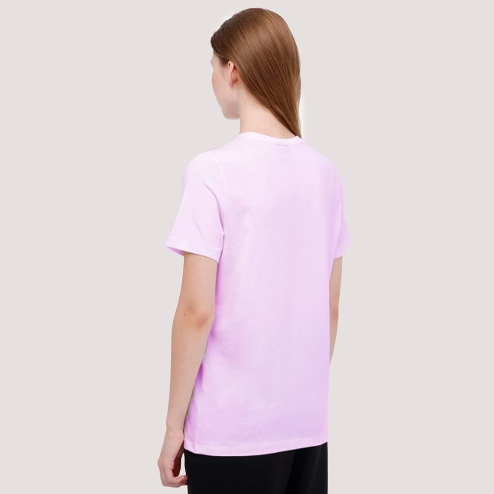 Kadın WB C Neck Tshirt - Lila - XL