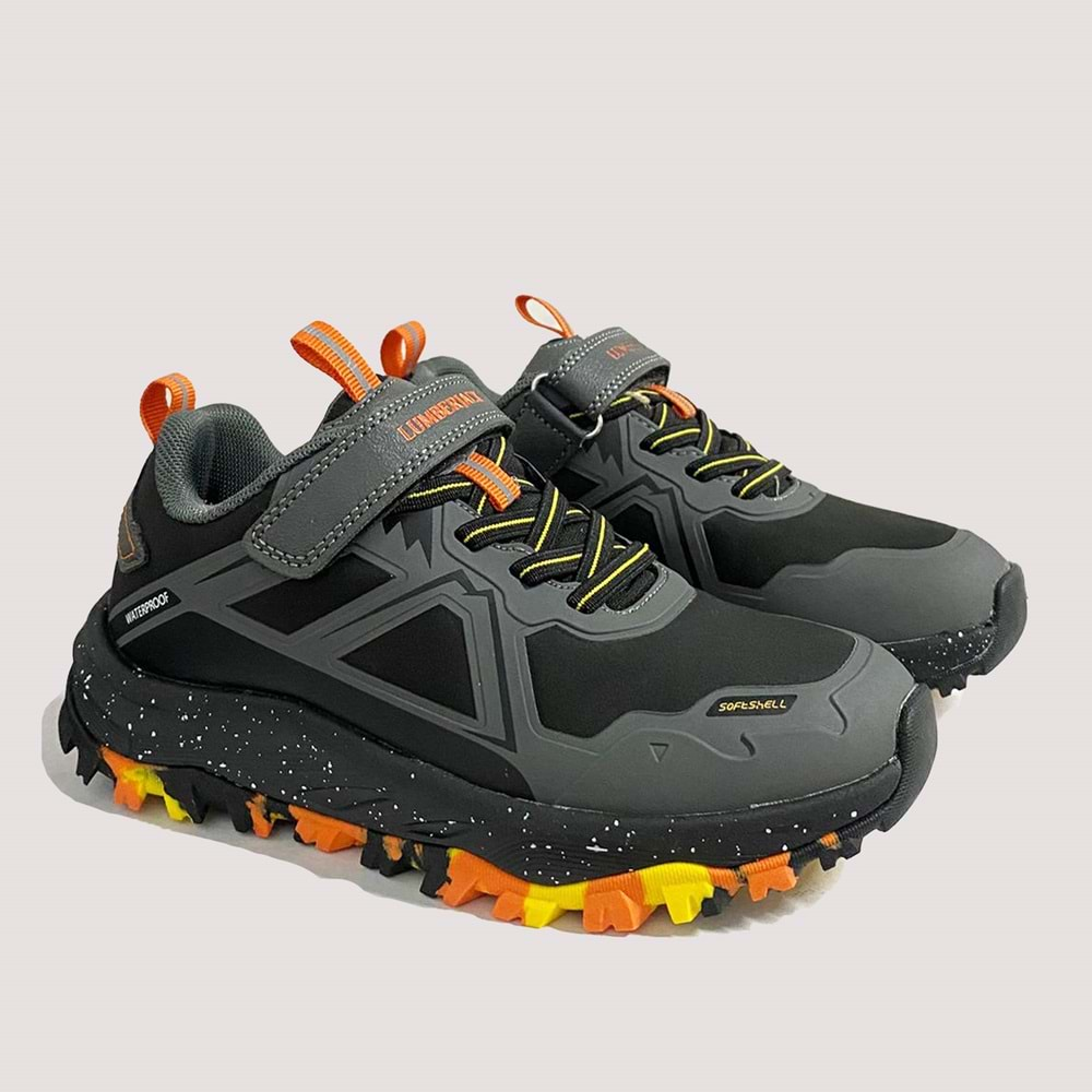 Çocuk Dallas Waterproof 4PR Outdoor - Siyah - 34