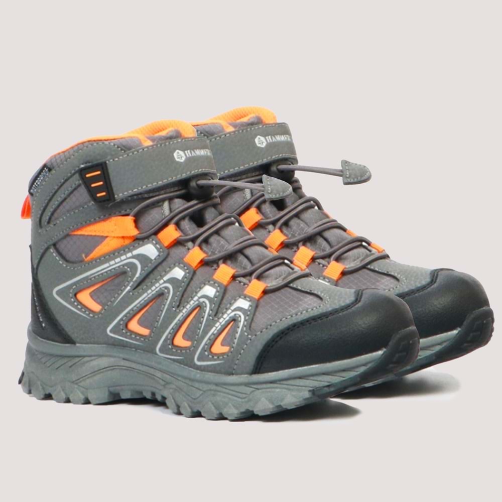 Çocuk 23206 Waterproof Bot - Gri - 31