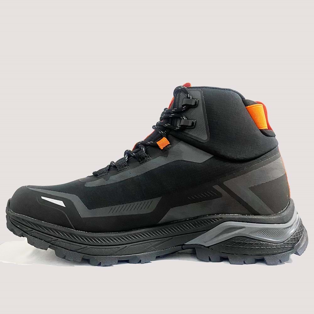 Erkek Racer Hi 4PR Waterproof Bot - Siyah-Turuncu - 42