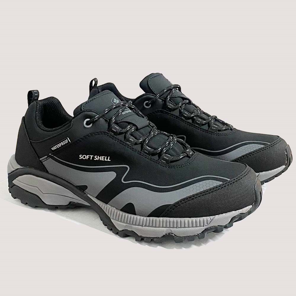 Fest 4PR Unisex Waterproof Outdoor - Siyah - 40