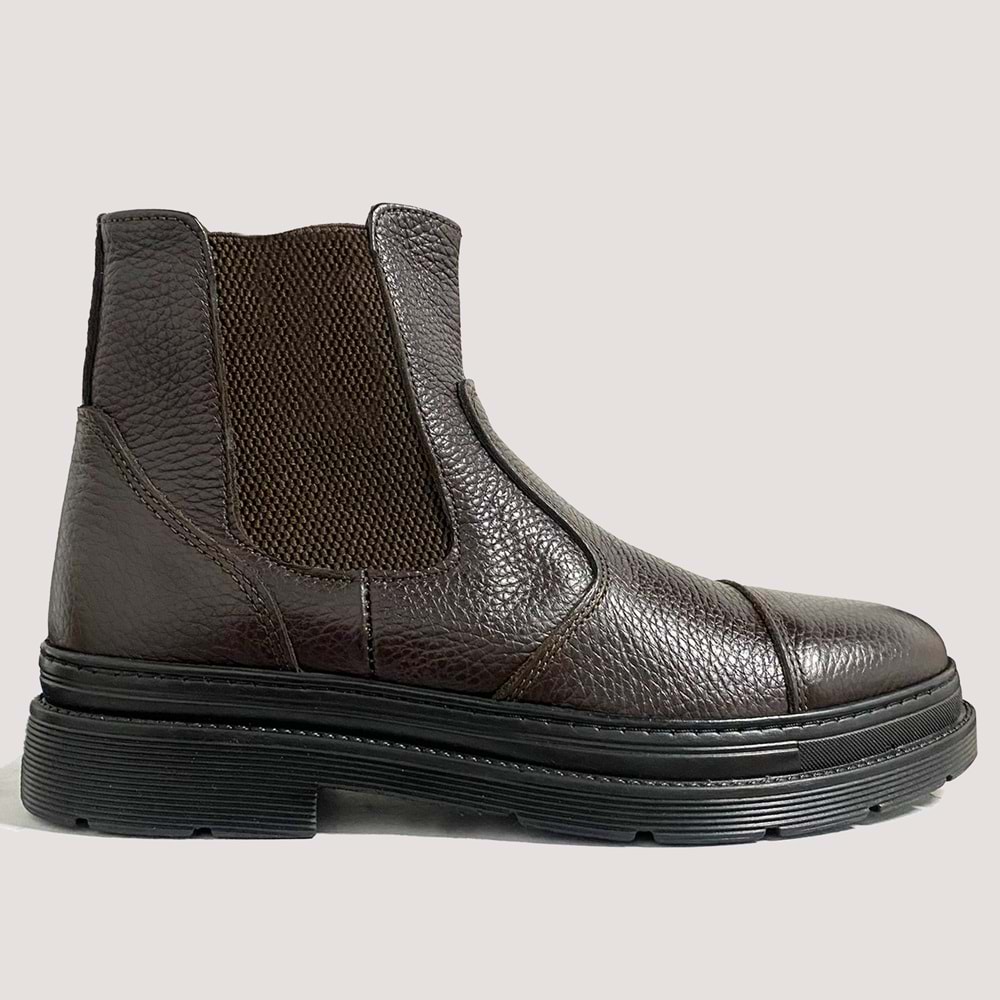 Erkek Deri Bot 240253 - Kahve - 40