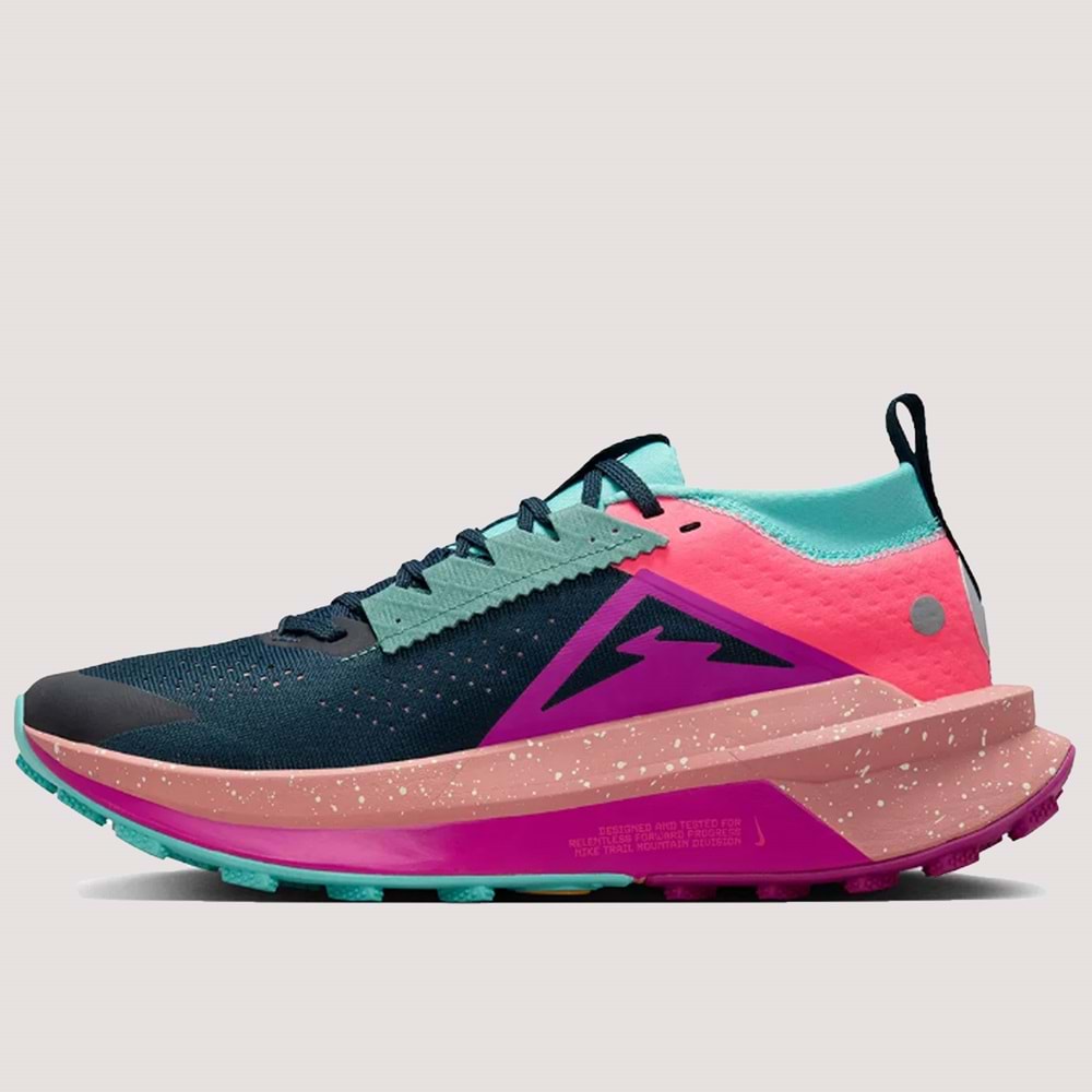 Kadın ZoomX Zegama Trail 2 Mavi Koşu Ayakkabısı FD5191-400 - Mavi - 39