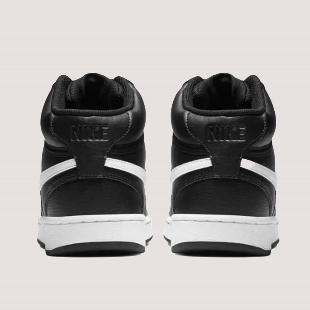 Court Vision Mid Unisex Spor Ayakkabı CD5436-001 - Siyah - 39