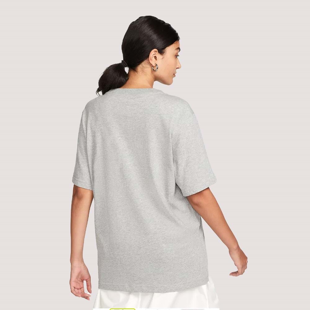 Nike NSW TEE Essentl Unisex Tshirt FD4149-063 - Gri - M