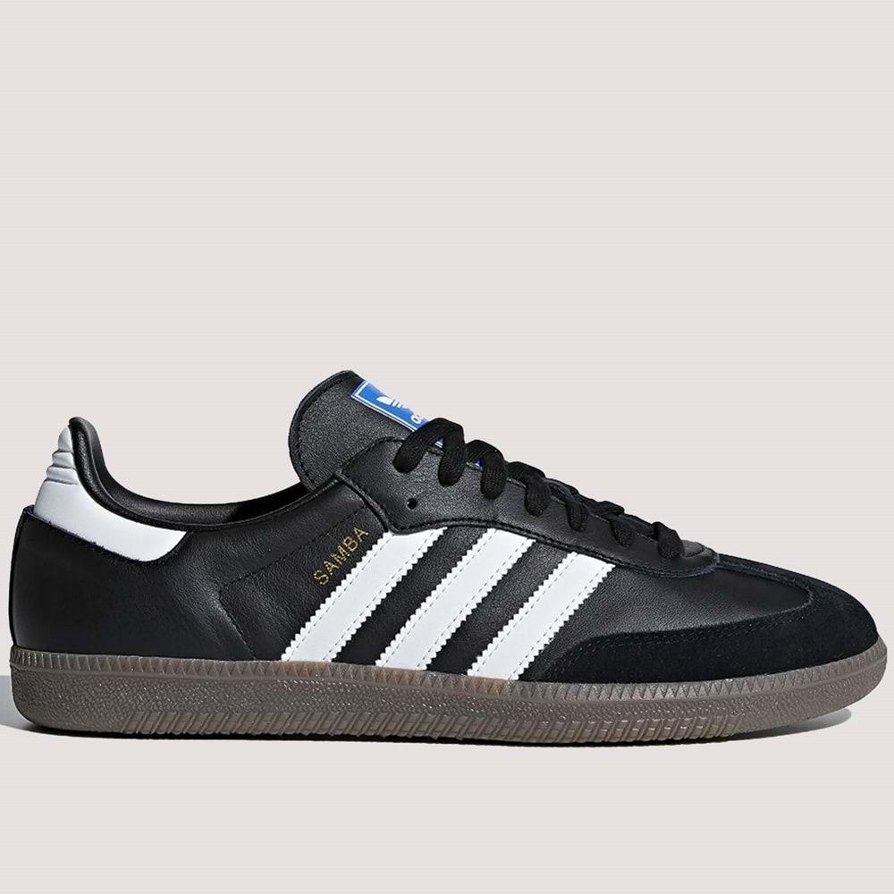Adidas Samba OG Unisex Spor Ayakkabı B75807 - Siyah - 37,5