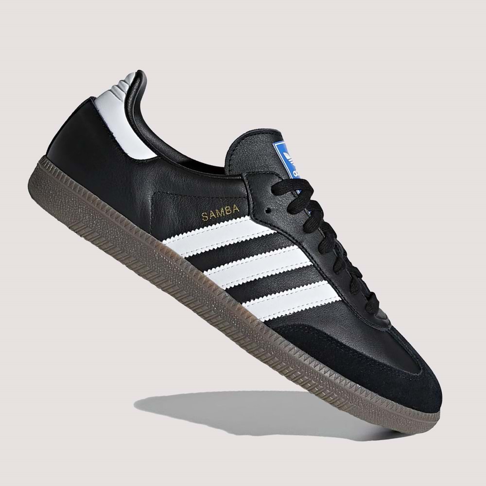 Adidas Samba OG Unisex Spor Ayakkabı B75807 - Siyah - 37,5