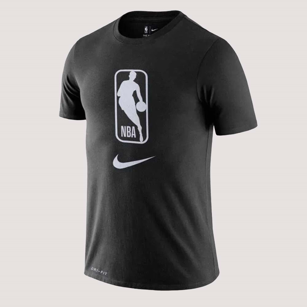 Nike Nba M NK Dri Fit Erkek Tshirt AT0515-010 - Siyah - L