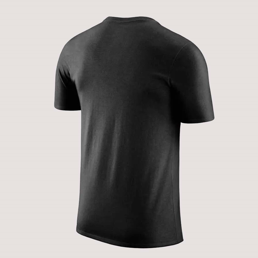 Nike Nba M NK Dri Fit Erkek Tshirt AT0515-010 - Siyah - L