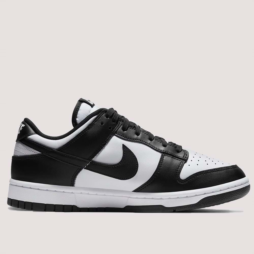 Nike Dunk Low Retro Sneakers DD1391-100 - Siyah-Beyaz - 39