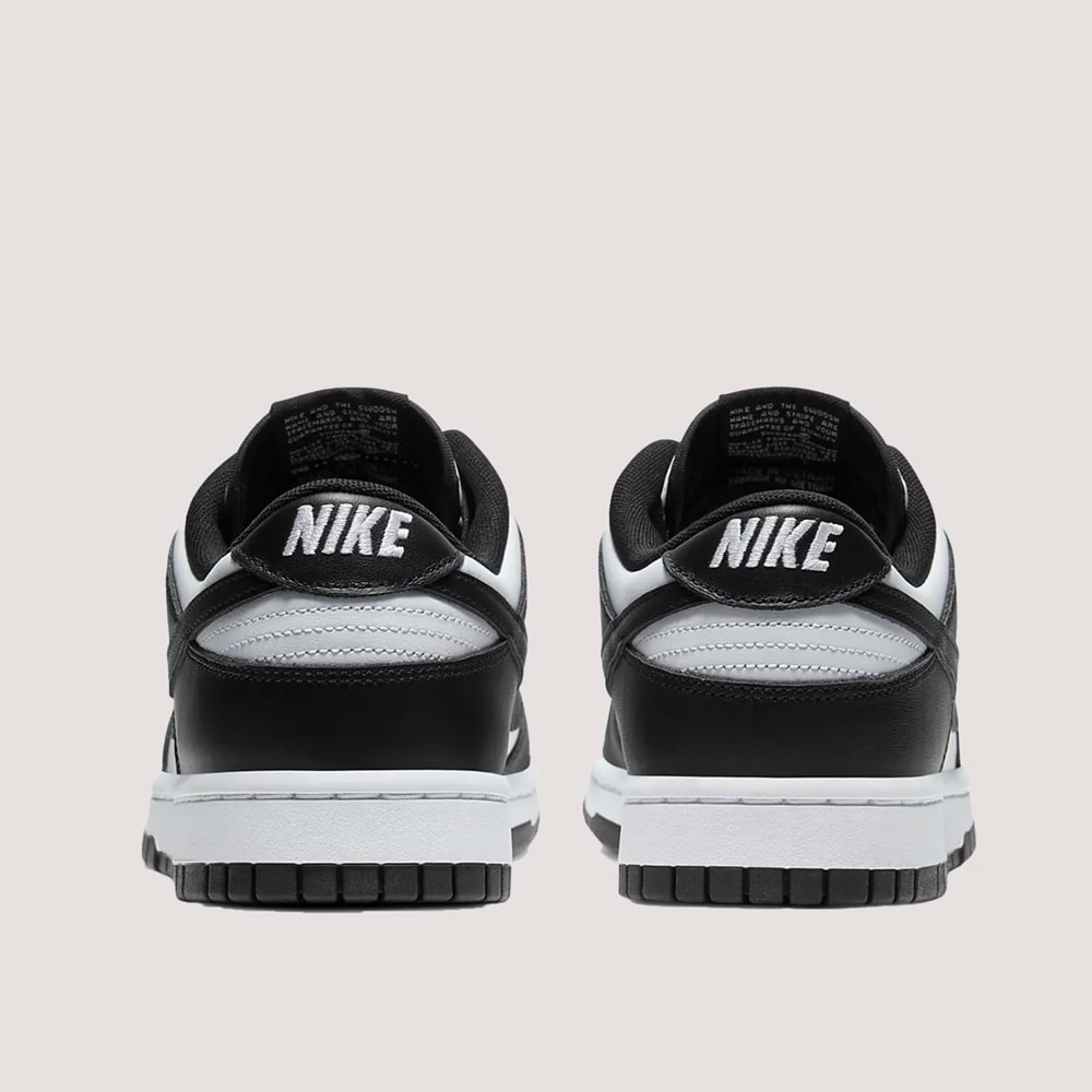 Nike Dunk Low Retro Sneakers DD1391-100 - Siyah-Beyaz - 40