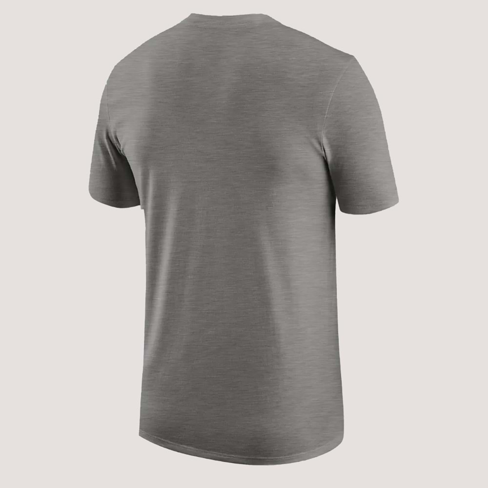 Nike Chicago Bulls NBA Erkek Gri Basketbol T-Shirt FD1460-063 - Gri - L