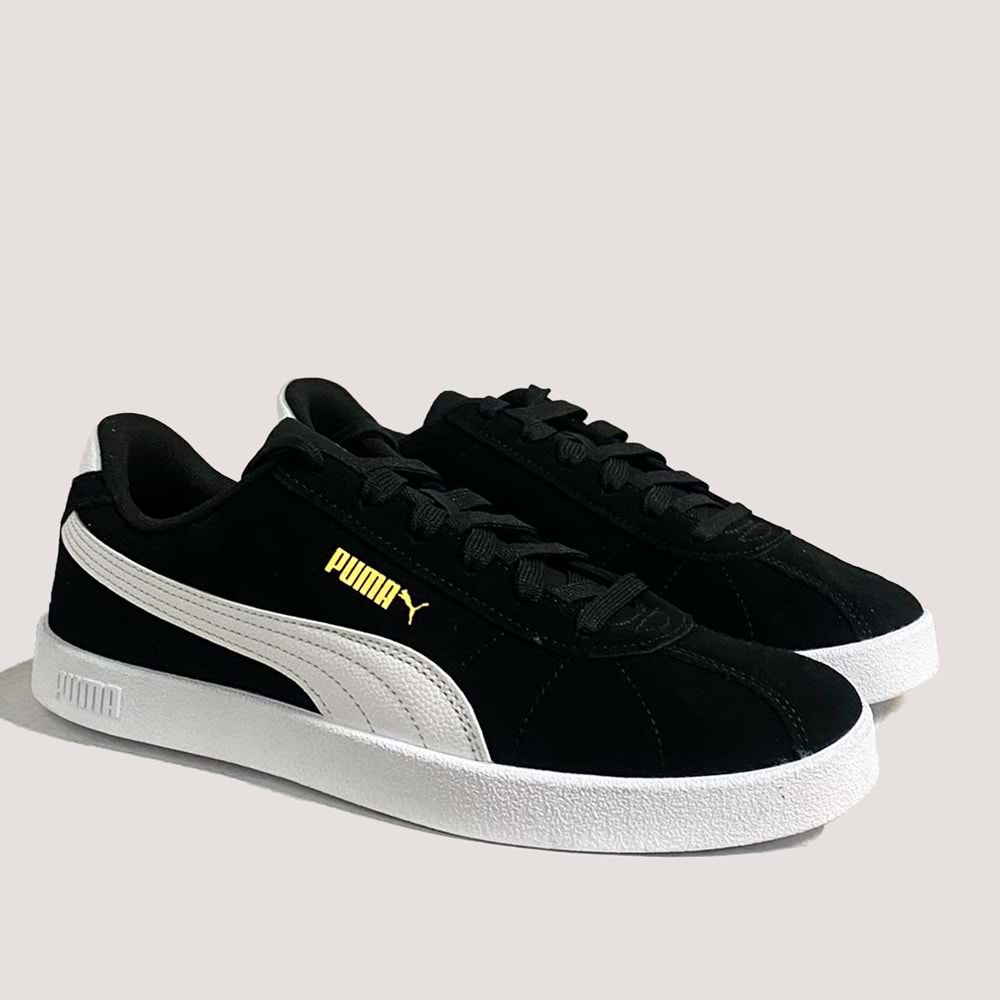 Puma Club II Erkek Nubuk Spor Ayakkabı 397444 01 - Siyah - 41