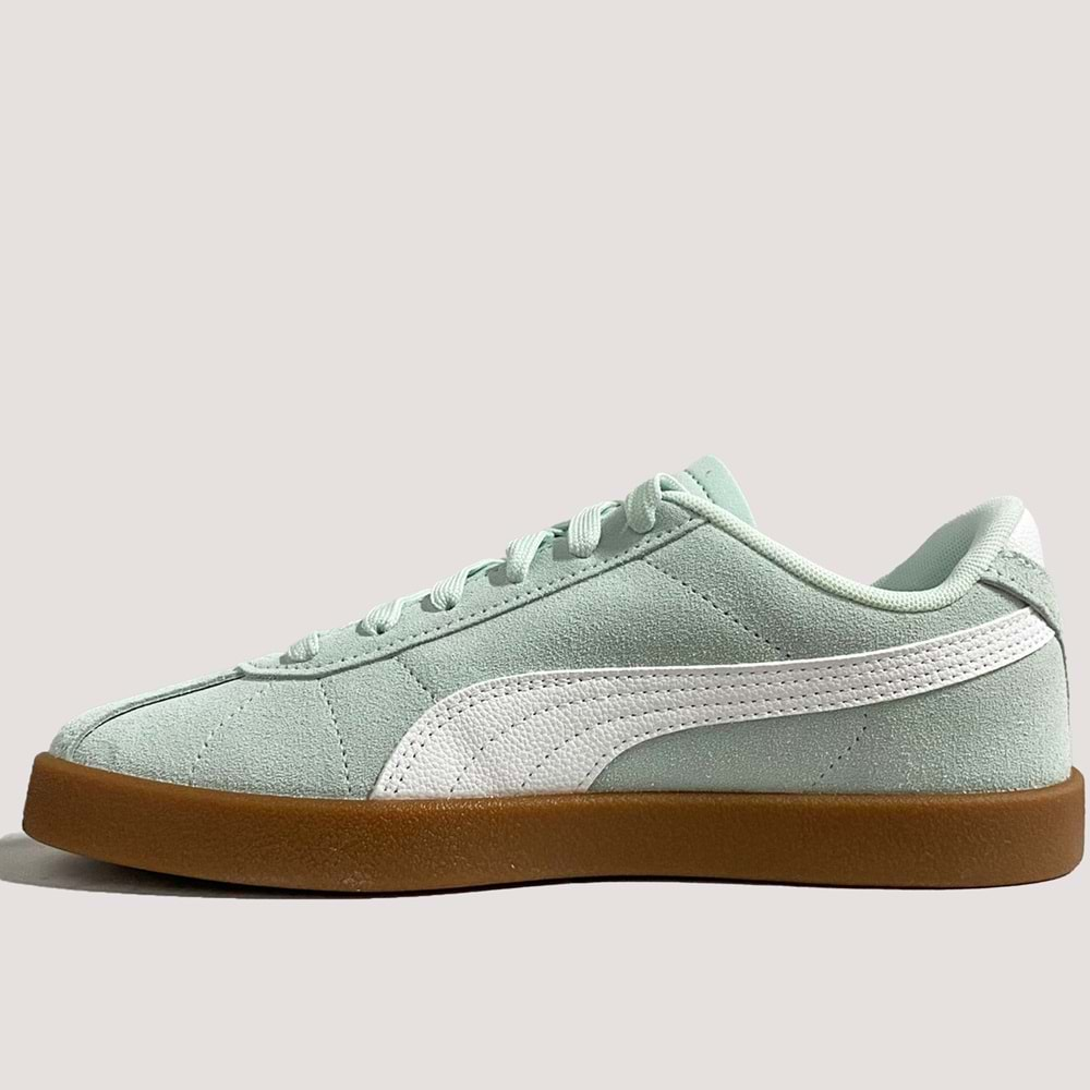 Puma Club II Unisex Nubuk Spor Ayakkabı 397444 10 - Yeşil - 37