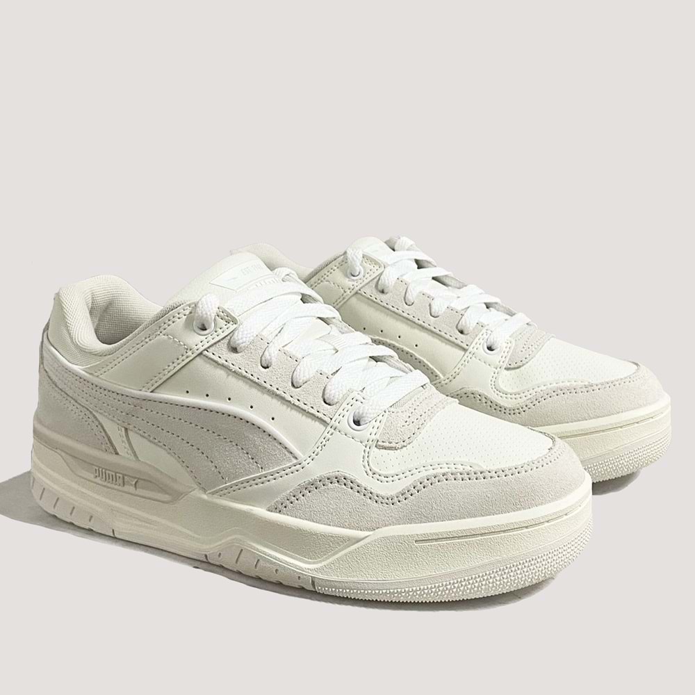 Puma Rebound Retro SD Erkek Spor Ayakkabı 40021402 - Beyaz - 40