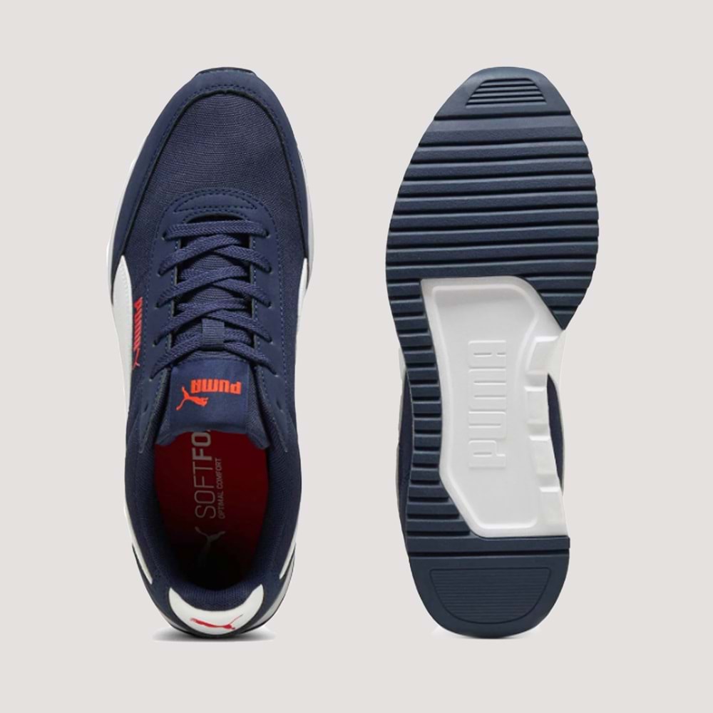 Puma R78 Lightwind Unisex Spor Ayakkabı - Lacivert - 39