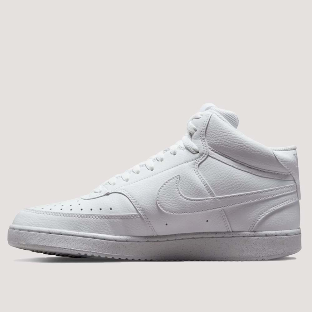 Nike Court Vision Mid DN3577-100 Erkek Spor Ayakkabı - Beyaz - 43