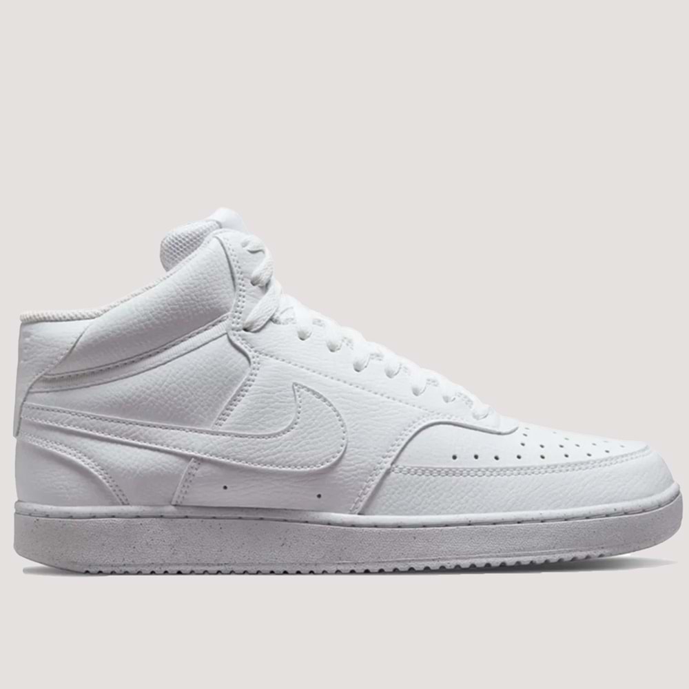 Nike Court Vision Mid DN3577-100 Erkek Spor Ayakkabı - Beyaz - 45