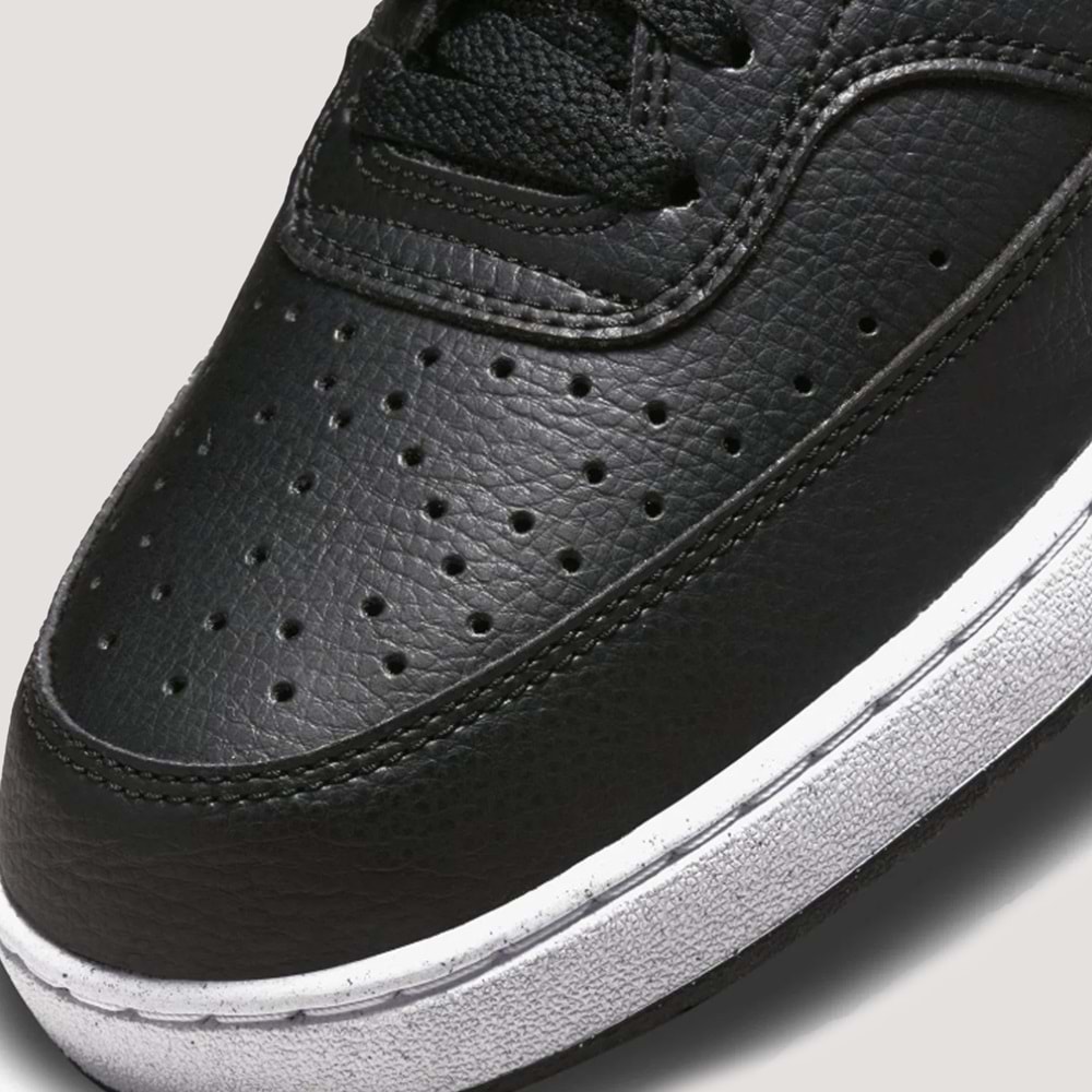 Nike Court Vision Mid DN3577-001 Erkek Spor Ayakkabı - Siyah - 44,5