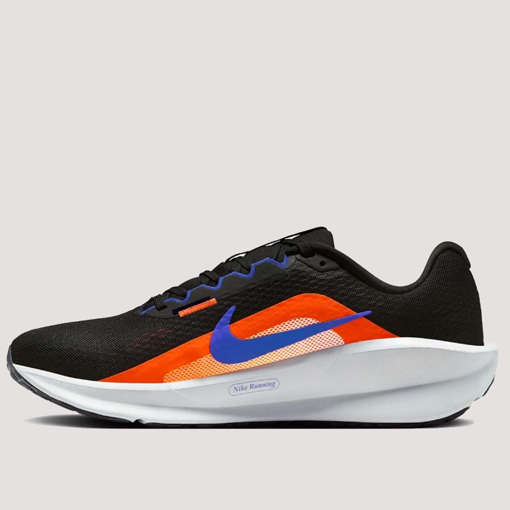 Nike Downshifter 13 FD6454-004 Erkek Koşu Ayakkabısı - Siyah-Turuncu - 44