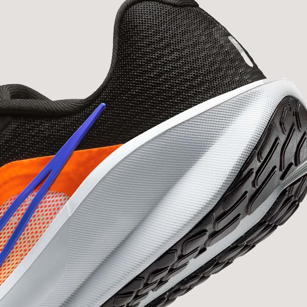 Nike Downshifter 13 FD6454-004 Erkek Koşu Ayakkabısı - Siyah-Turuncu - 44