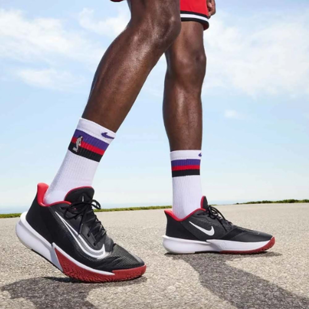 Nike Precision VII Erkek Basketbol Ayakkabısı - Siyah - 44