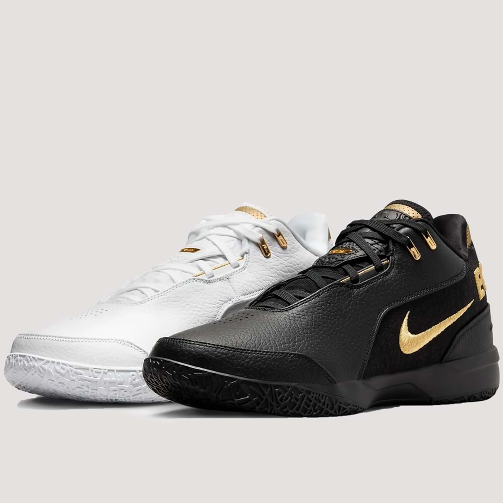 Nike Lebron NXXT Gen Ampd Basketbol Ayakkabısı FJ1566-103 - Beyaz-Siyah - 44