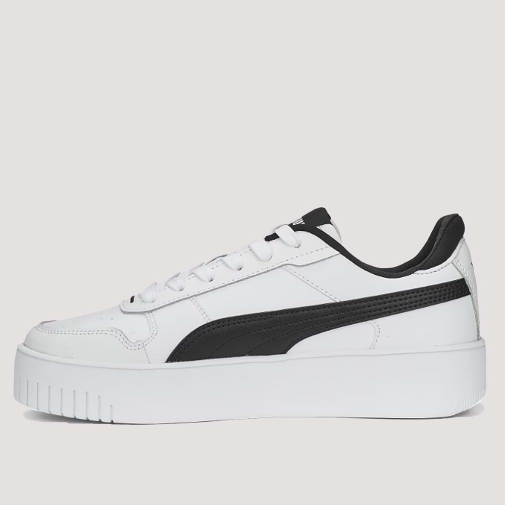 Puma Carina Street Kadın Spor Ayakkabı 389390 03 - Beyaz-Siyah - 39