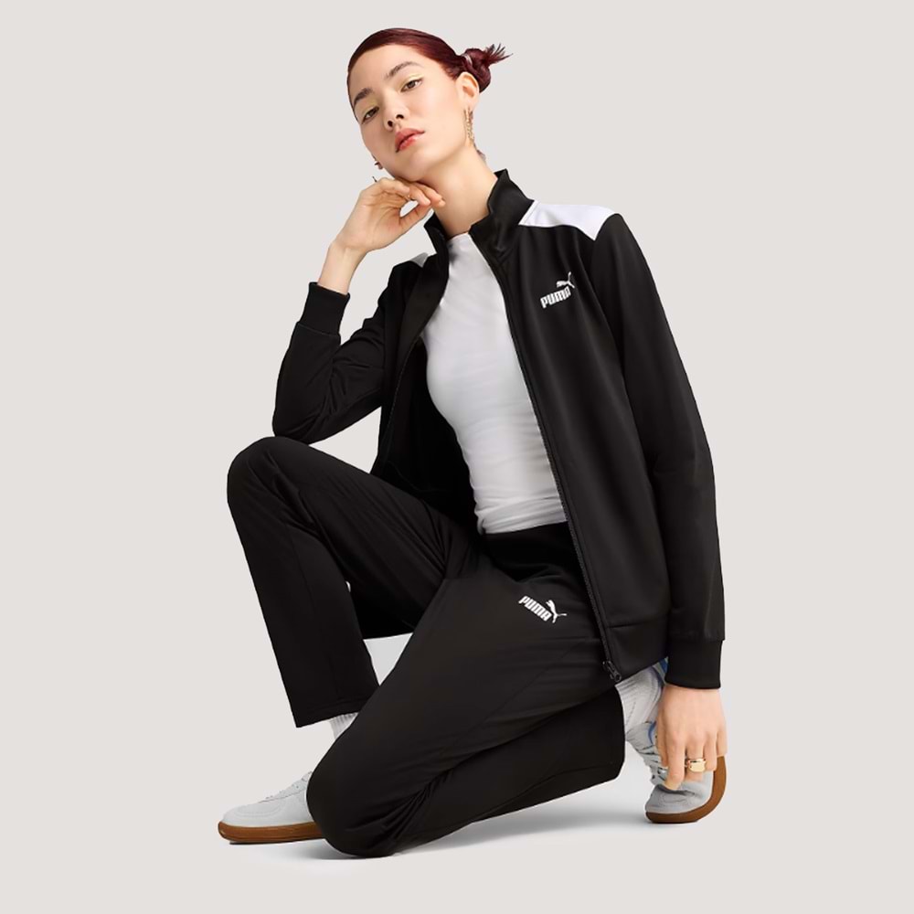 Puma Poly Suit Eşofman Takımı 685075 01 - Siyah - XS