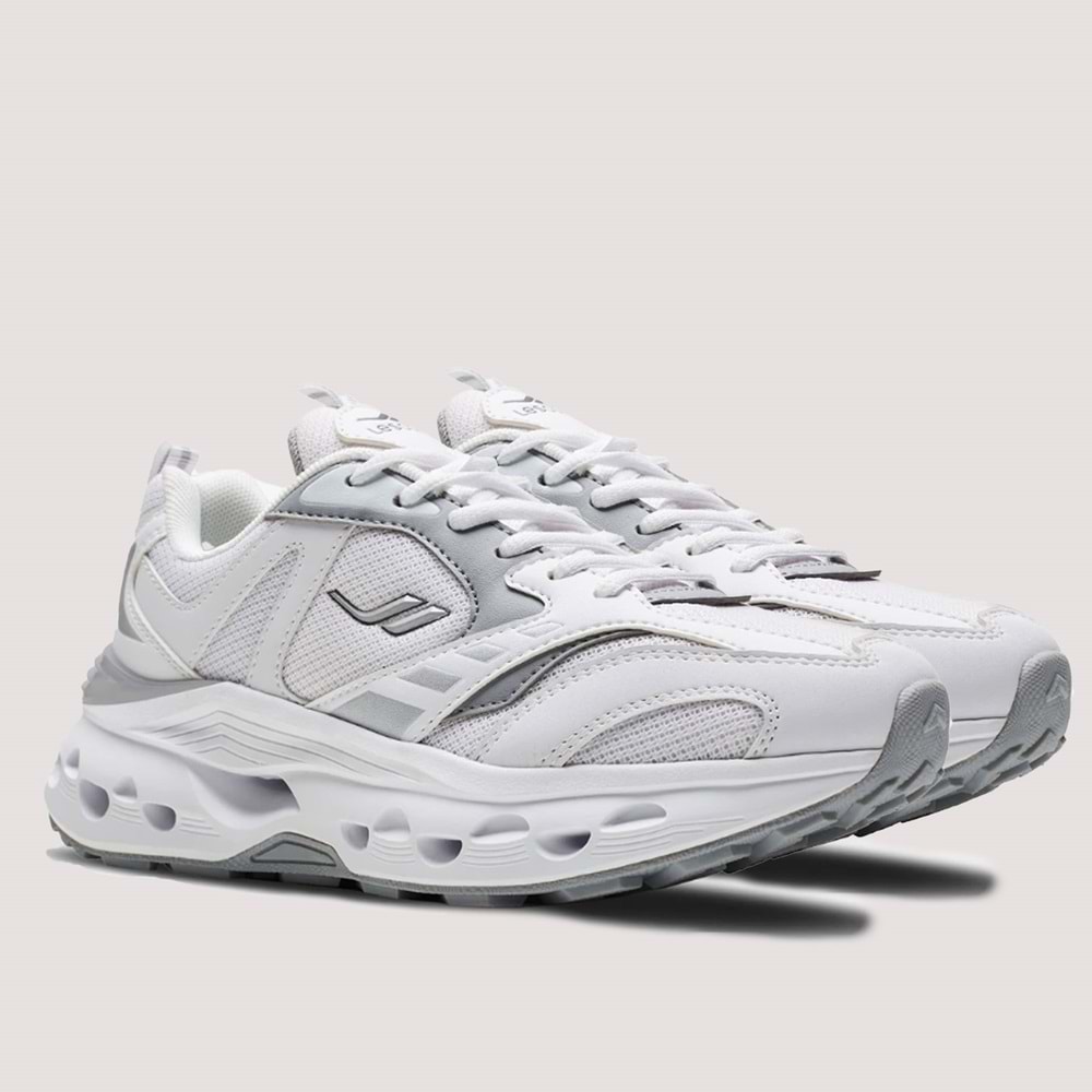 Lescon AxisFlex Unisex Spor Ayakkabı - Beyaz - 40